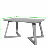 Scandic Oak V - Medium Lamp Table